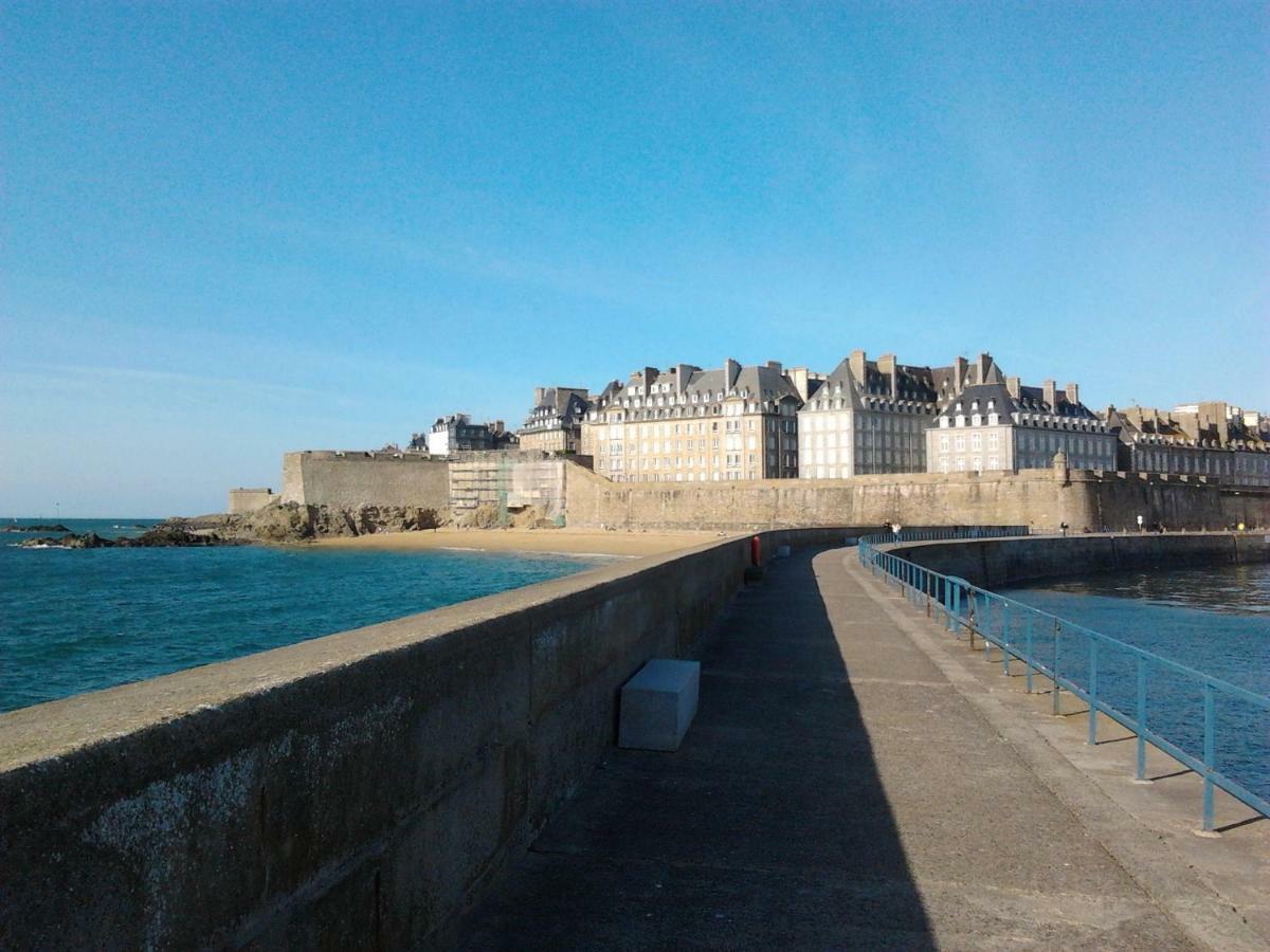 Appartement Quai Sud, T1 Bis-37M2, Terrasse, Parking, Plage Et Vieille Ville A Proximite Immediate Saint-Malo Exterior photo